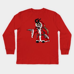 A Very Merry Krampusnacht Kids Long Sleeve T-Shirt